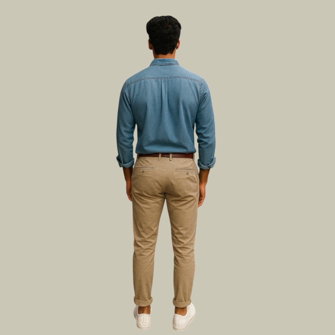 Lux & Classy  • Men's Casual Cotton Shirt