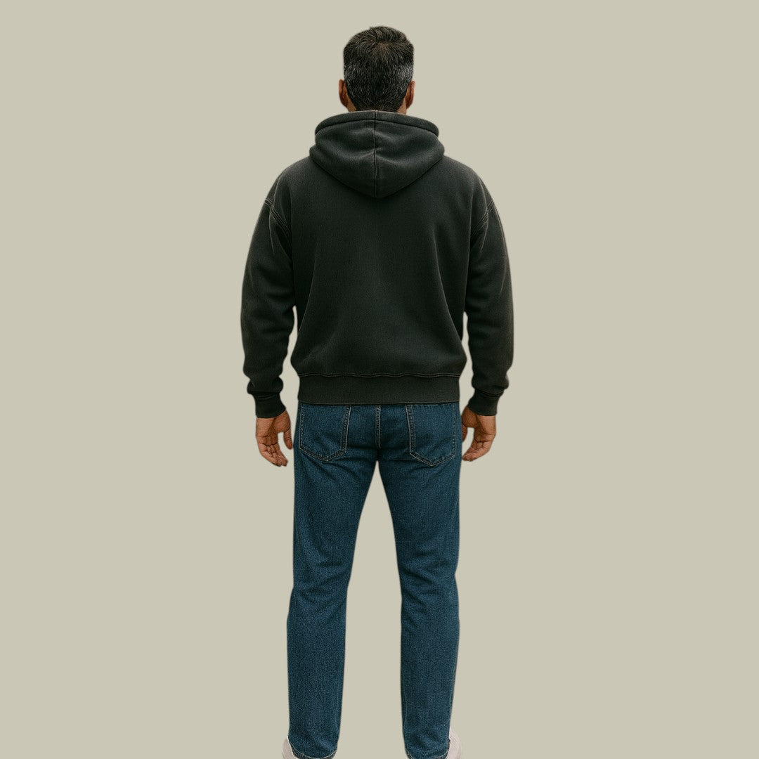 Lux & Classy  • Men's Oversized Zipped Hoodie