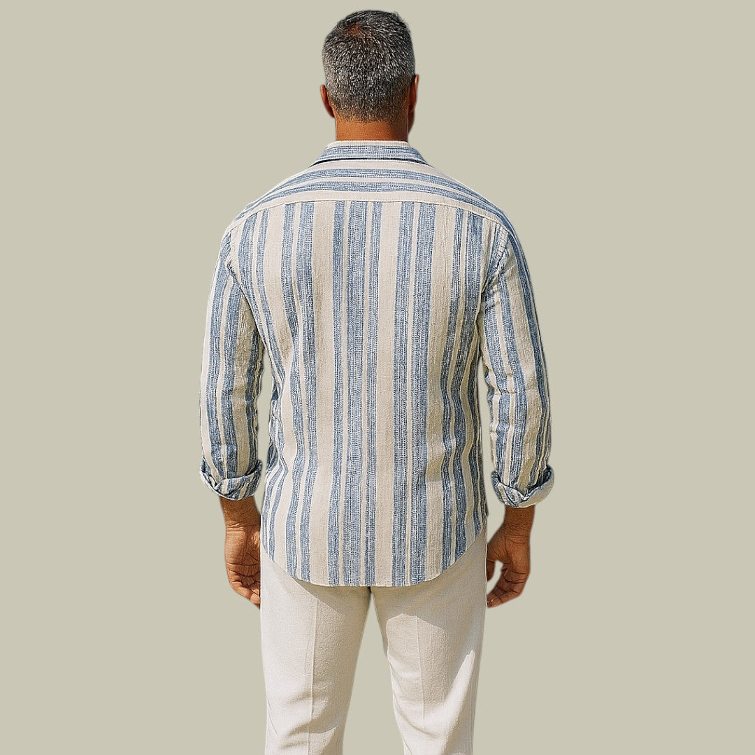 Lux & Classy  • Men’s Casual Linen Shirt