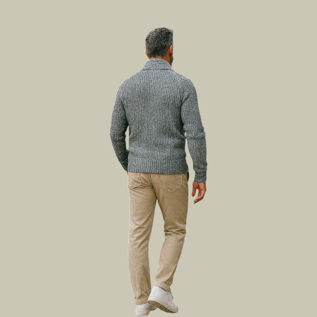 Lux & Classy  • Men's Cashmere Comfort Blend Cardigan