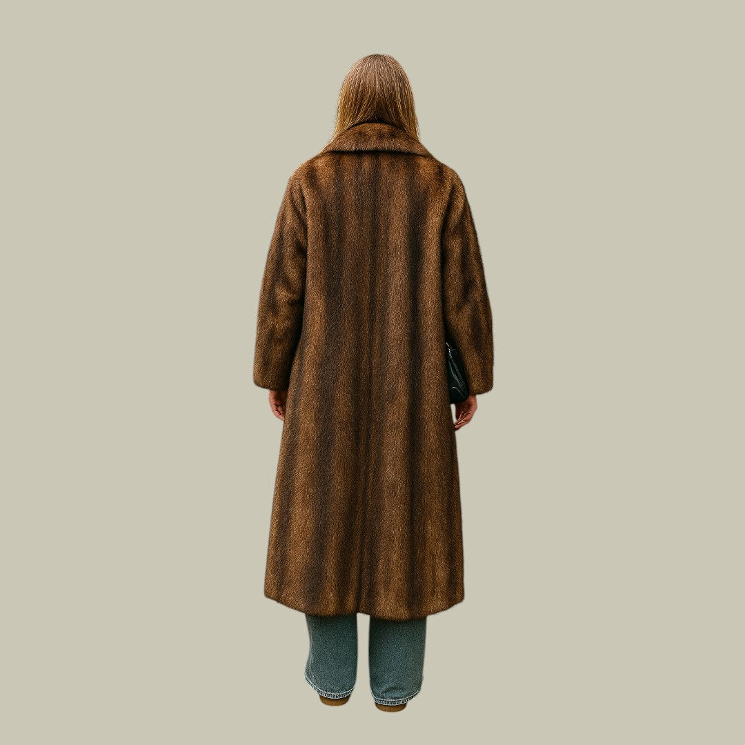 Lux & Classy •  Fluffy Warm Long Coat for Women
