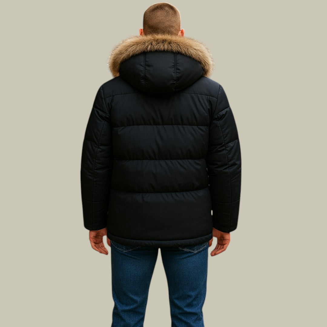 Lux & Classy • Warm Long Winter Parka for Men