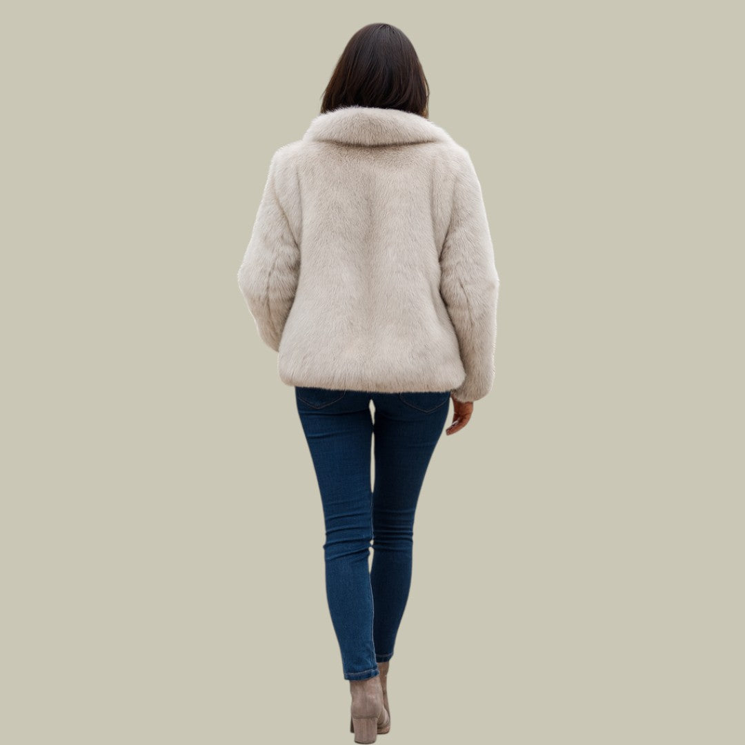 Womens Plush Coat Warm
