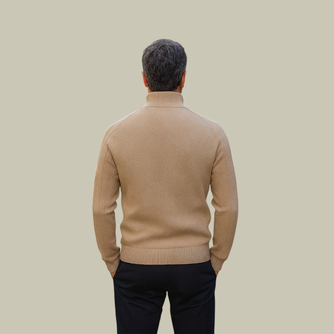 Mens Cardigan Slim Fit Knitted