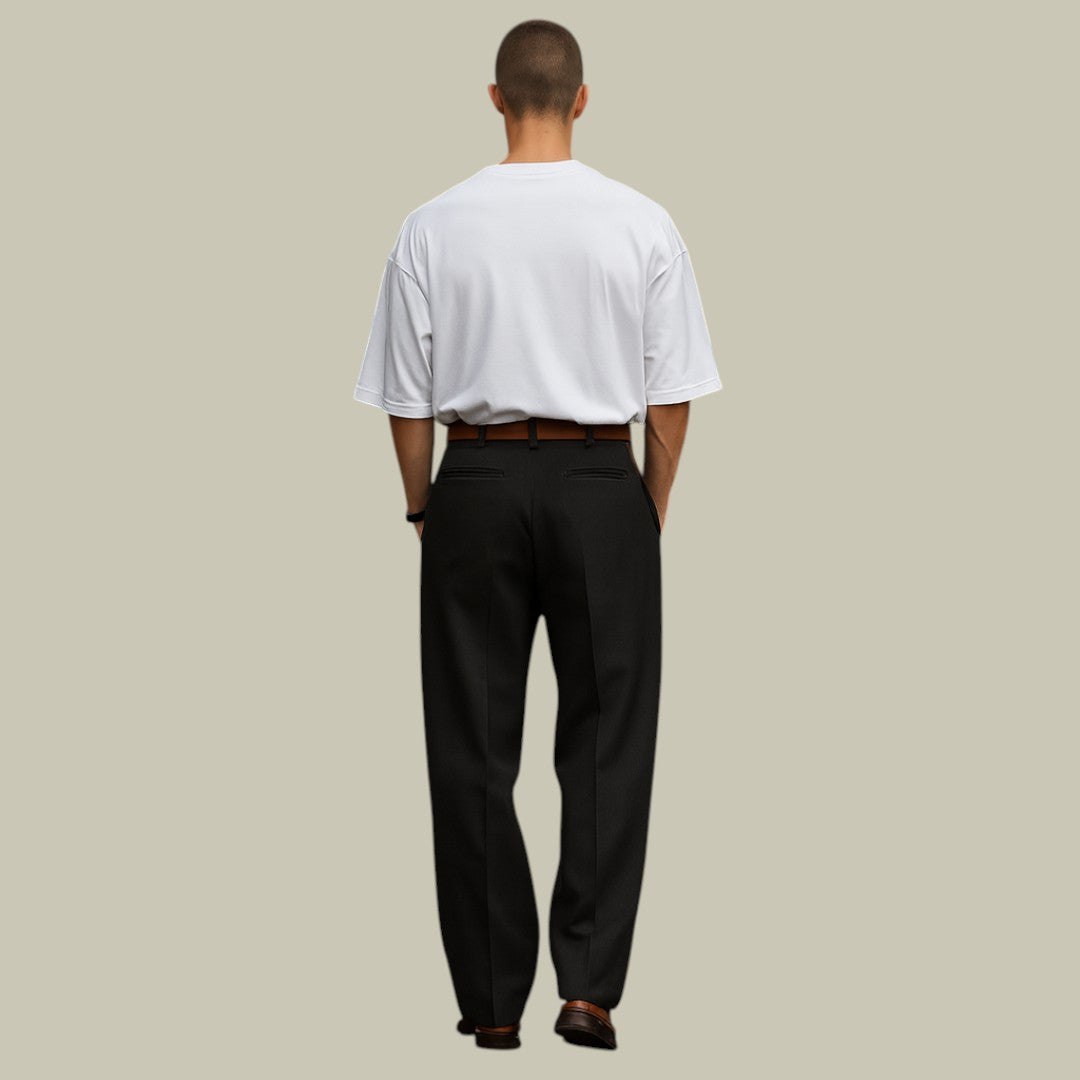 Mens Pants Wide Classy