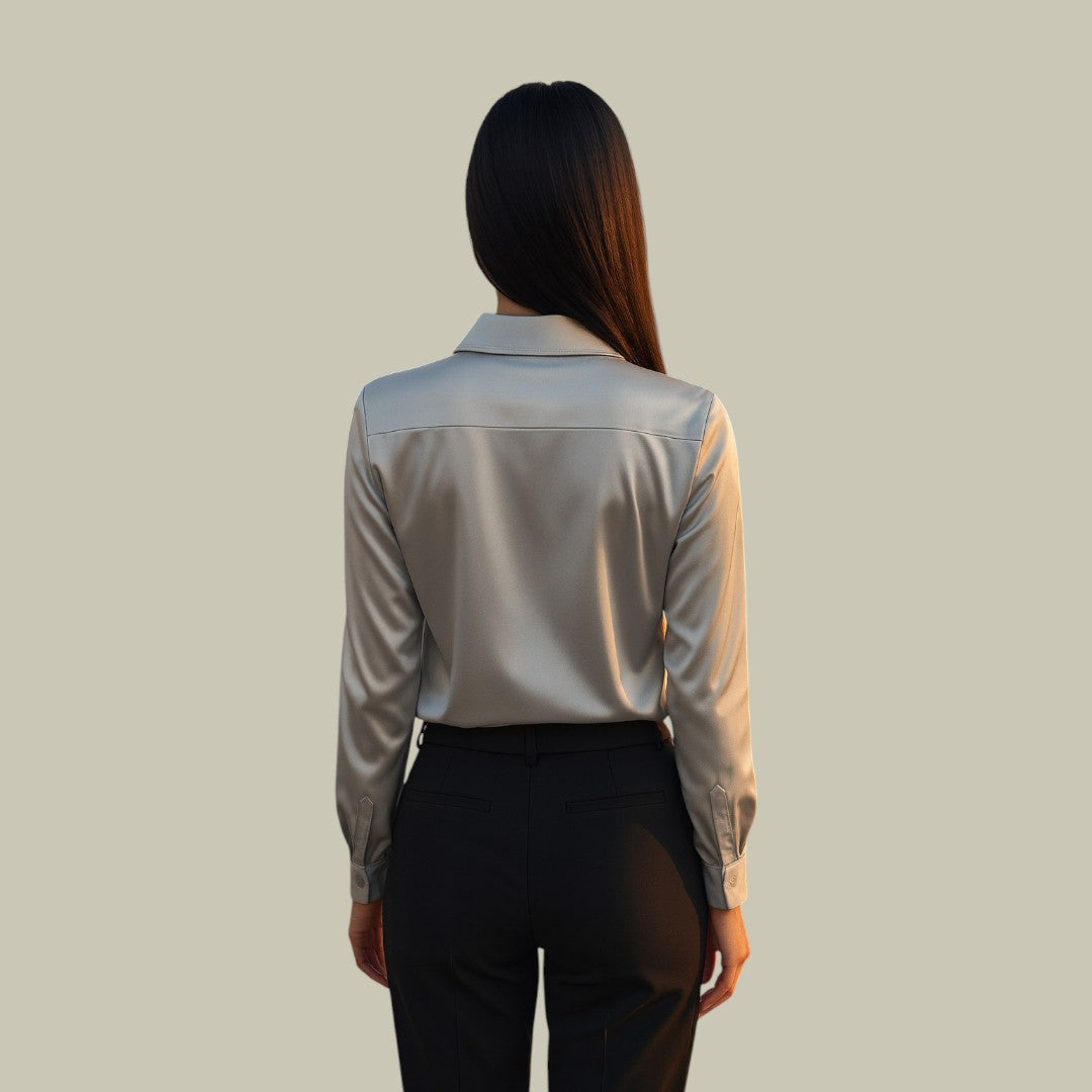 Womens Satin Blouse