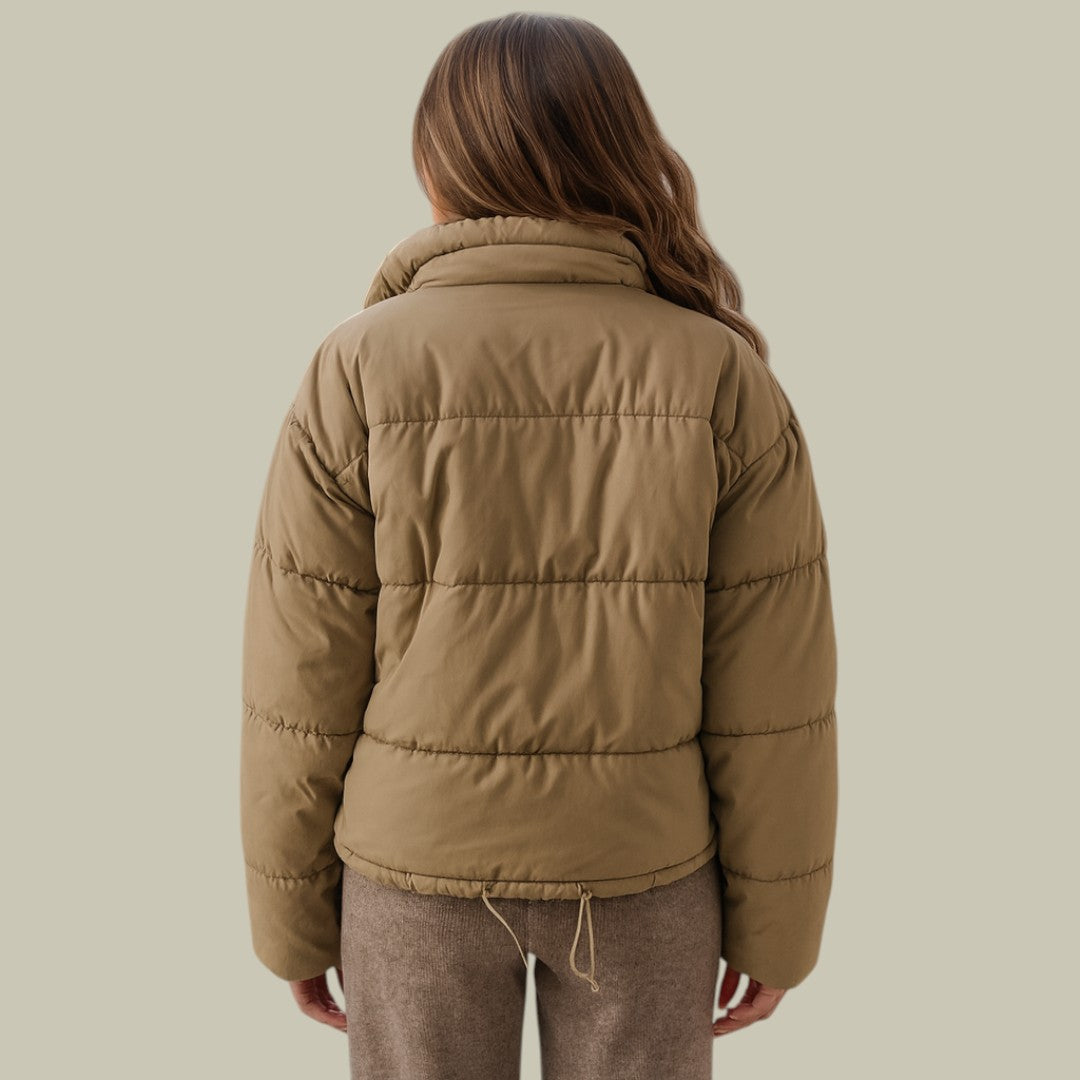 Womens Puffer Jacket Padded Autumn