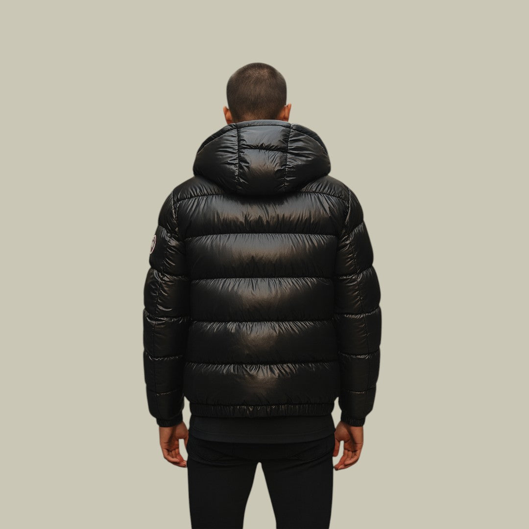 Mens Puffer Jacket Hooded Warm