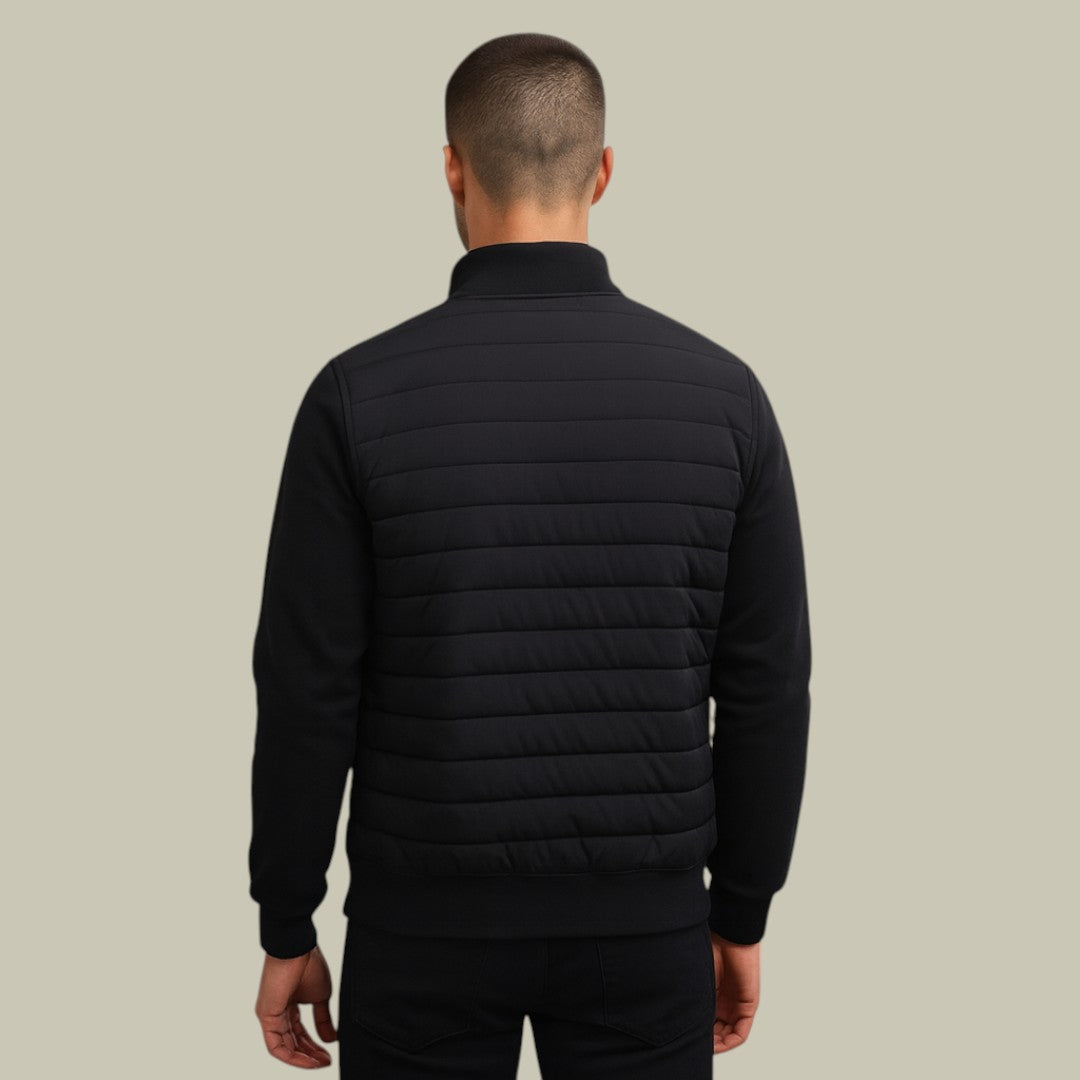 Mens Bomber Jacket Padded Front Autumn