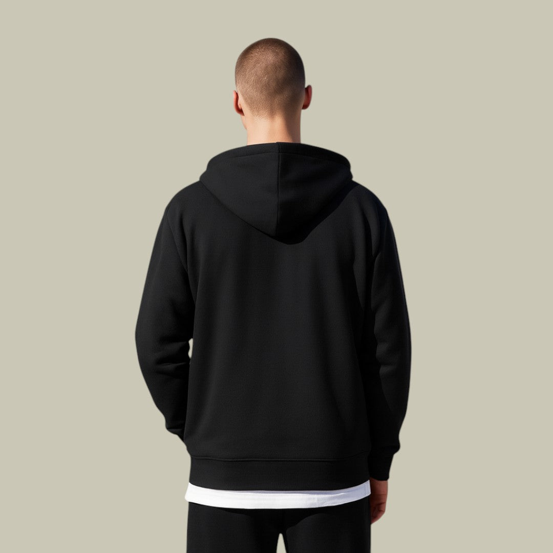 Mens Hoodie Oversized Full Zip