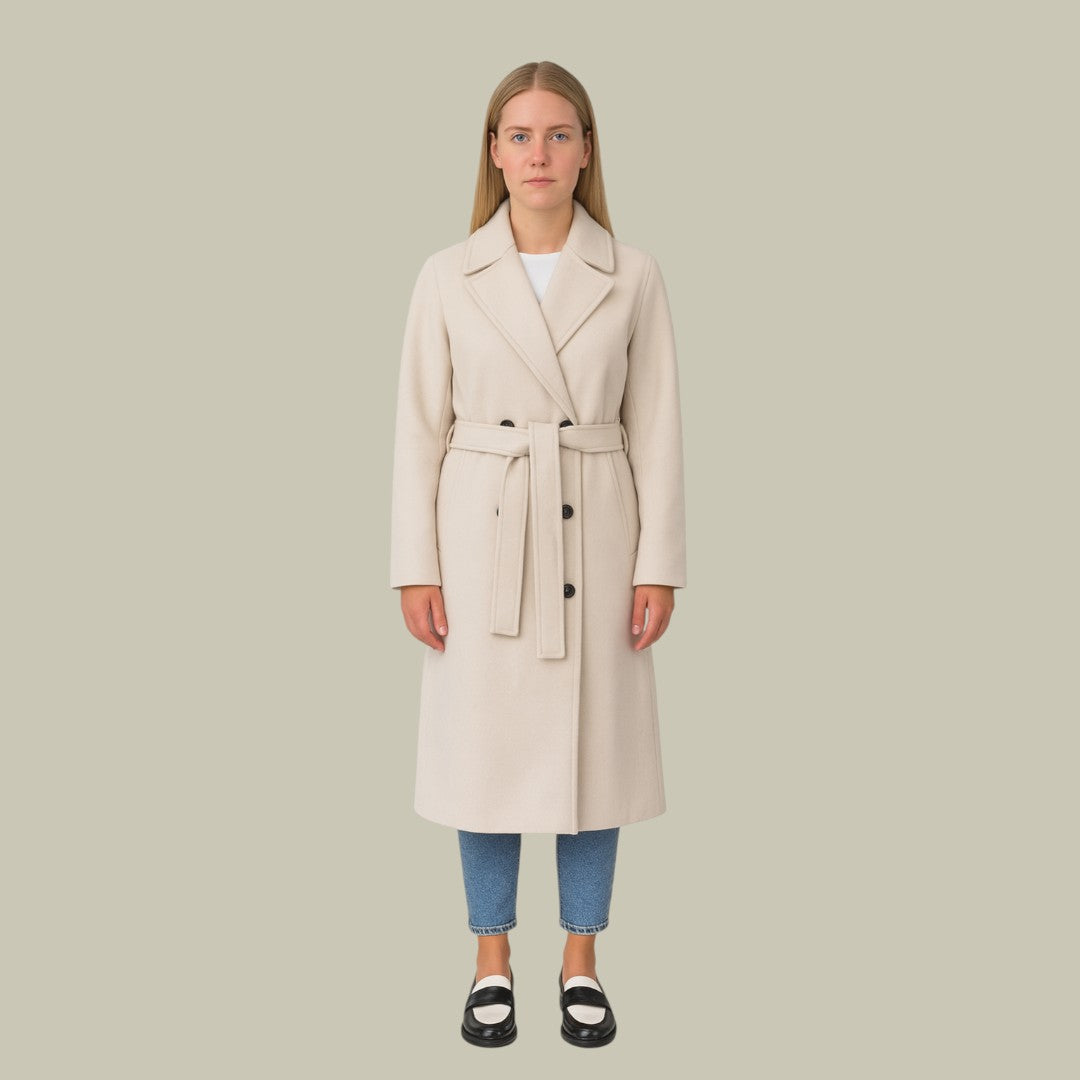 Womens Coat Double Breasted