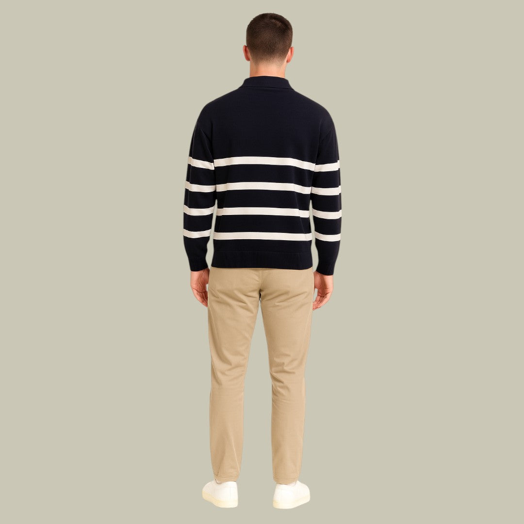 Mens Striped Sweater