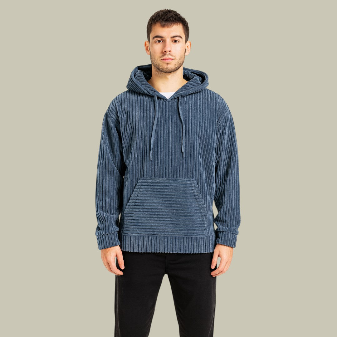 Mens Corduroy Hoodie