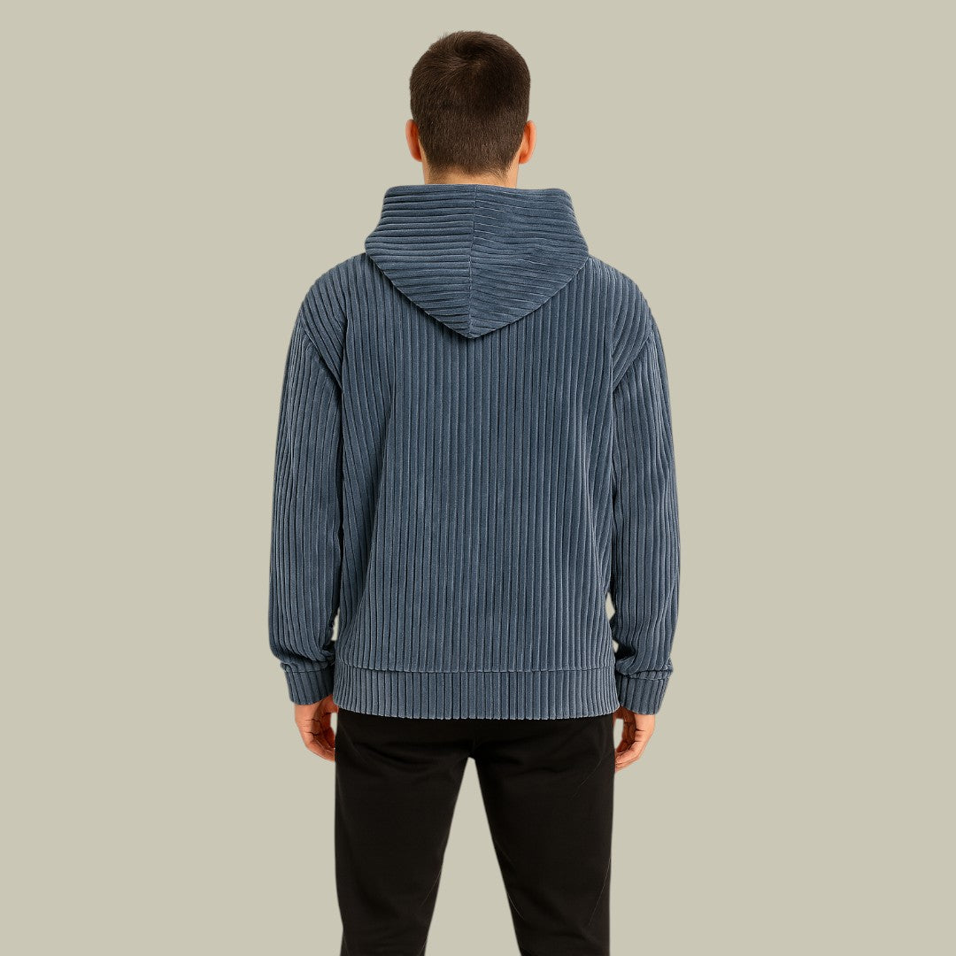 Mens Corduroy Hoodie
