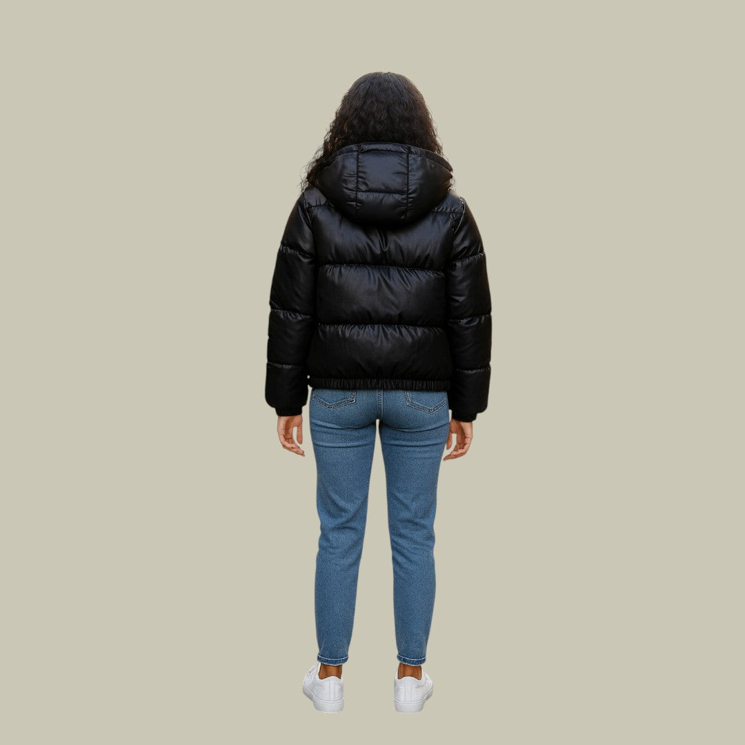Womens Short Puffer Down Jacket