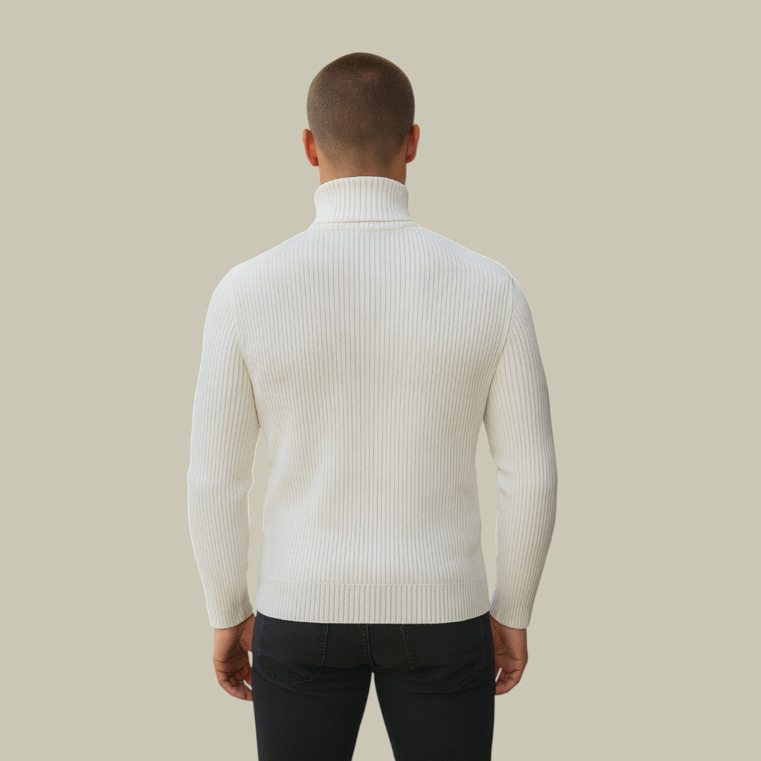 Mens Wool Turtleneck Sweater