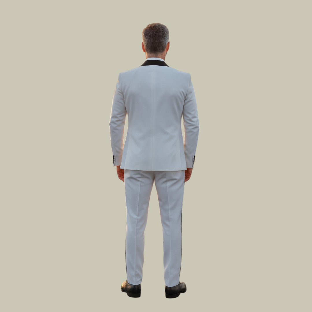 Mens Tuxedo Three Piece Suit
