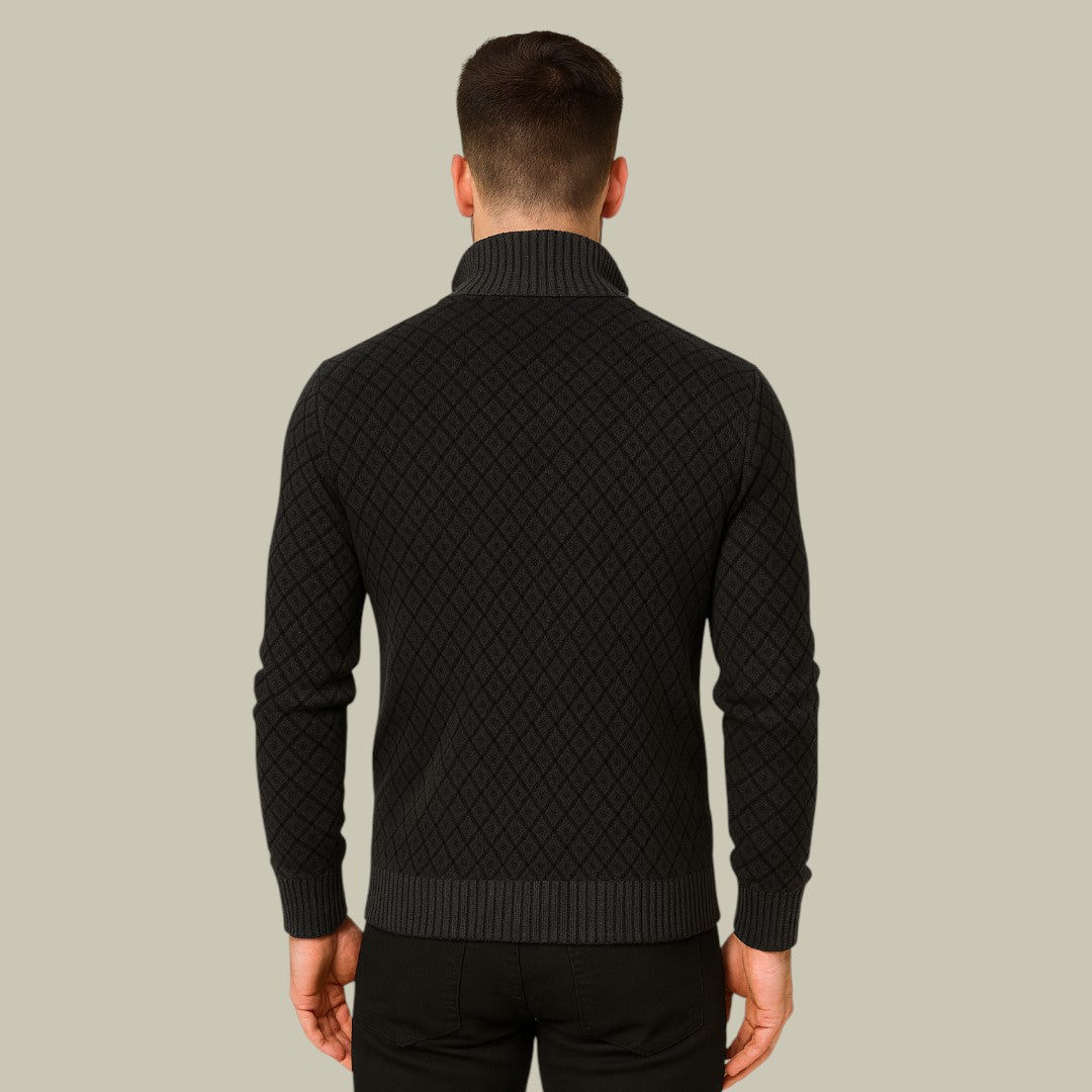 Mens Cardigan Knitted