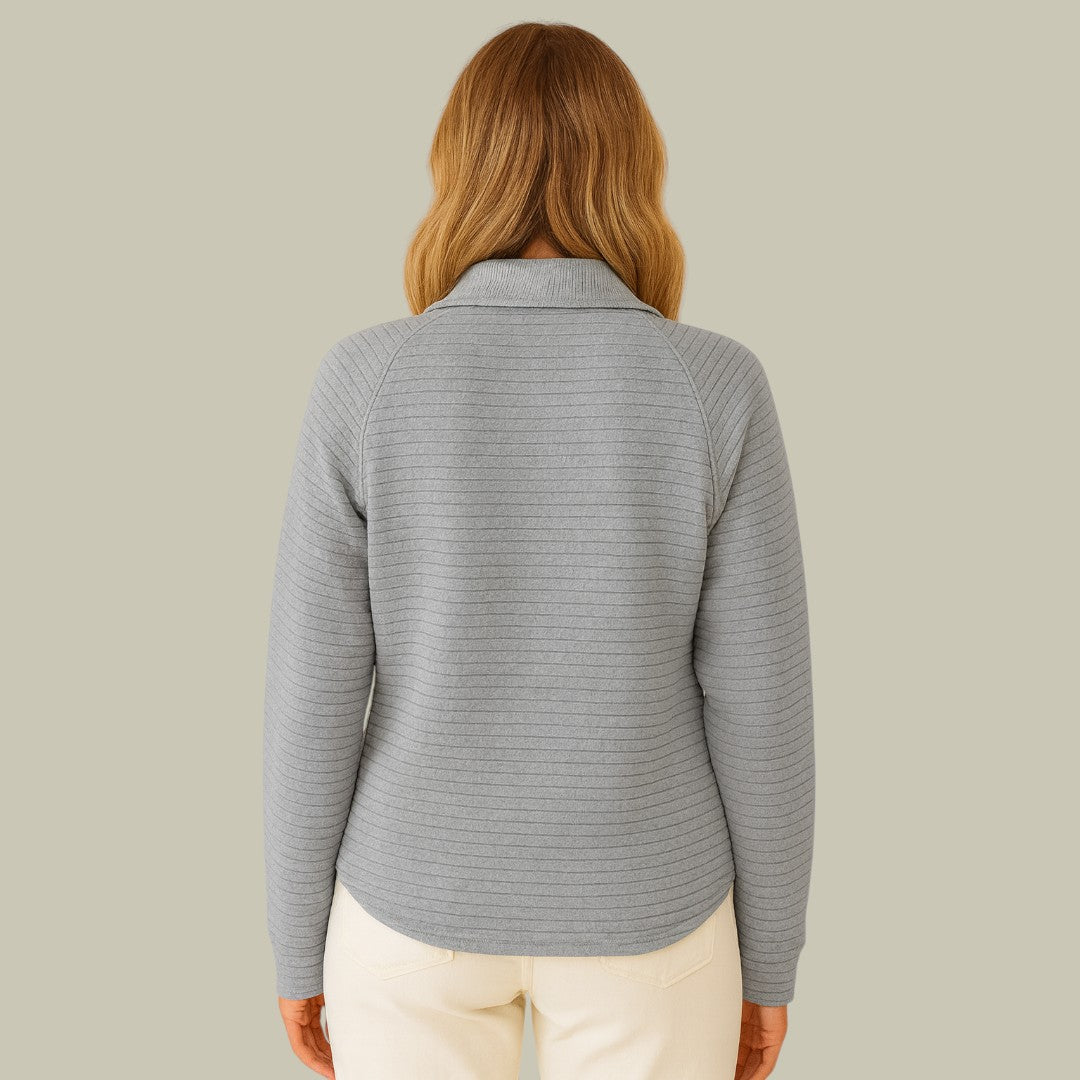 Womens Jumper Half-Zipper