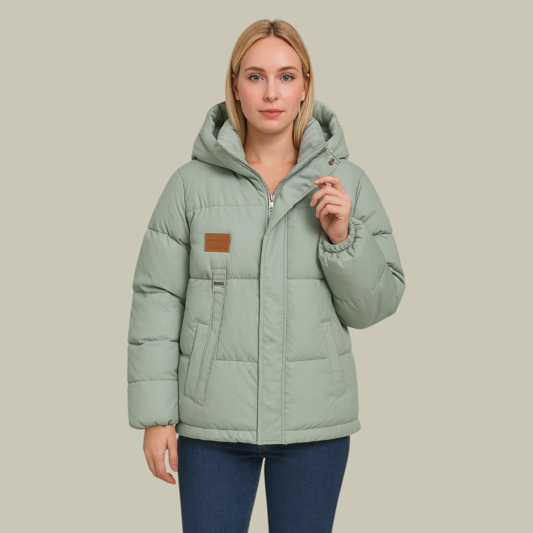 Womens Padded Jacket Warm Hooded