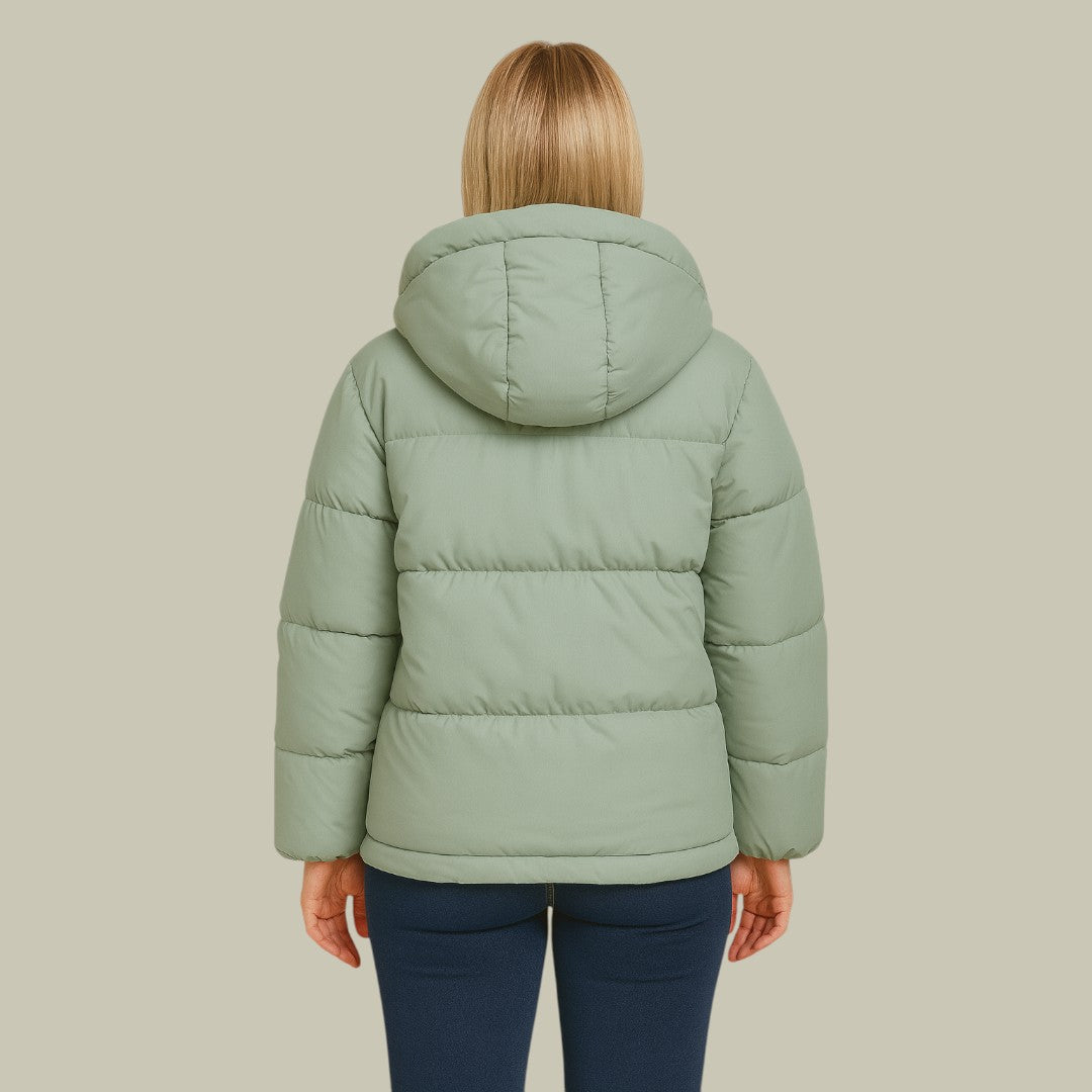 Womens Padded Jacket Warm Hooded