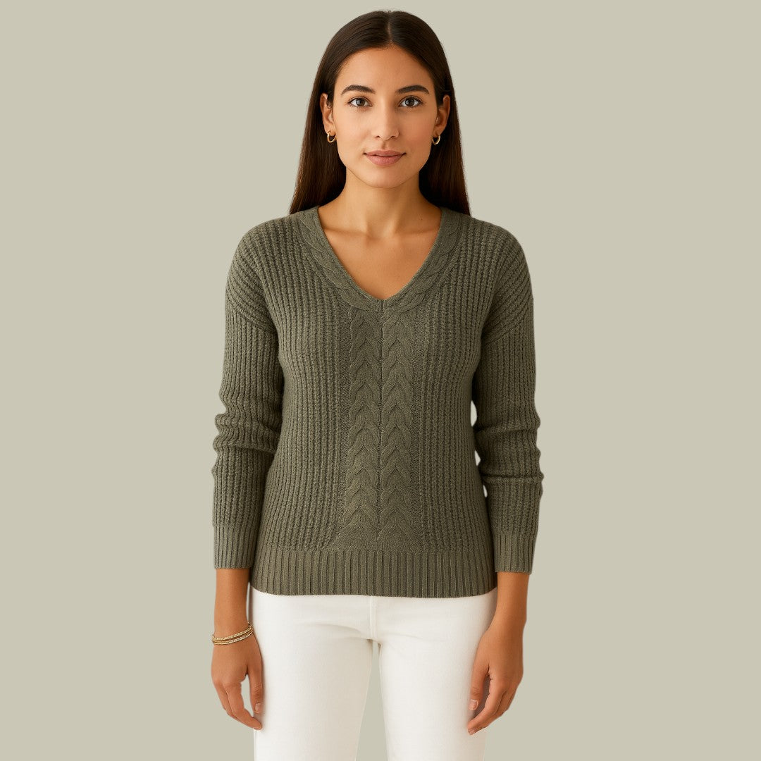Womens Knitted Jumper Autumn