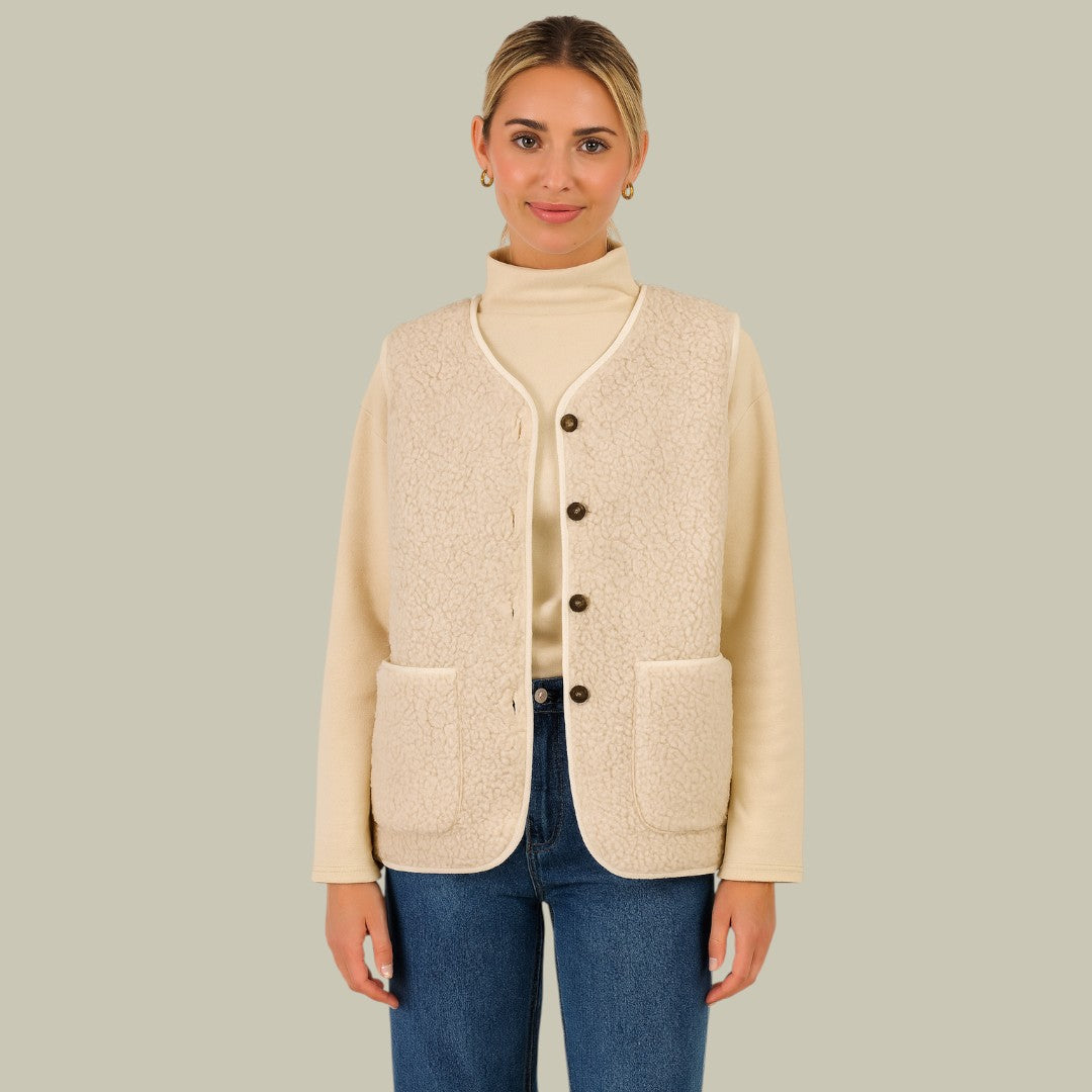 Womens Fleece Cardigan Jacket
