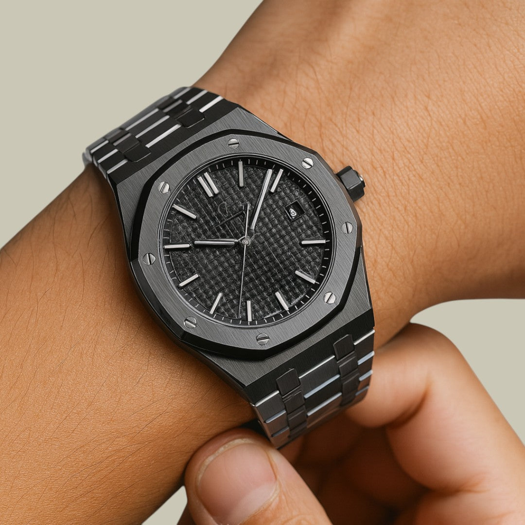 Mens Watch Luxury Stainless Steel