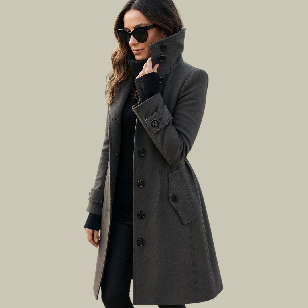 Womens Trench Coat Warm Autumn