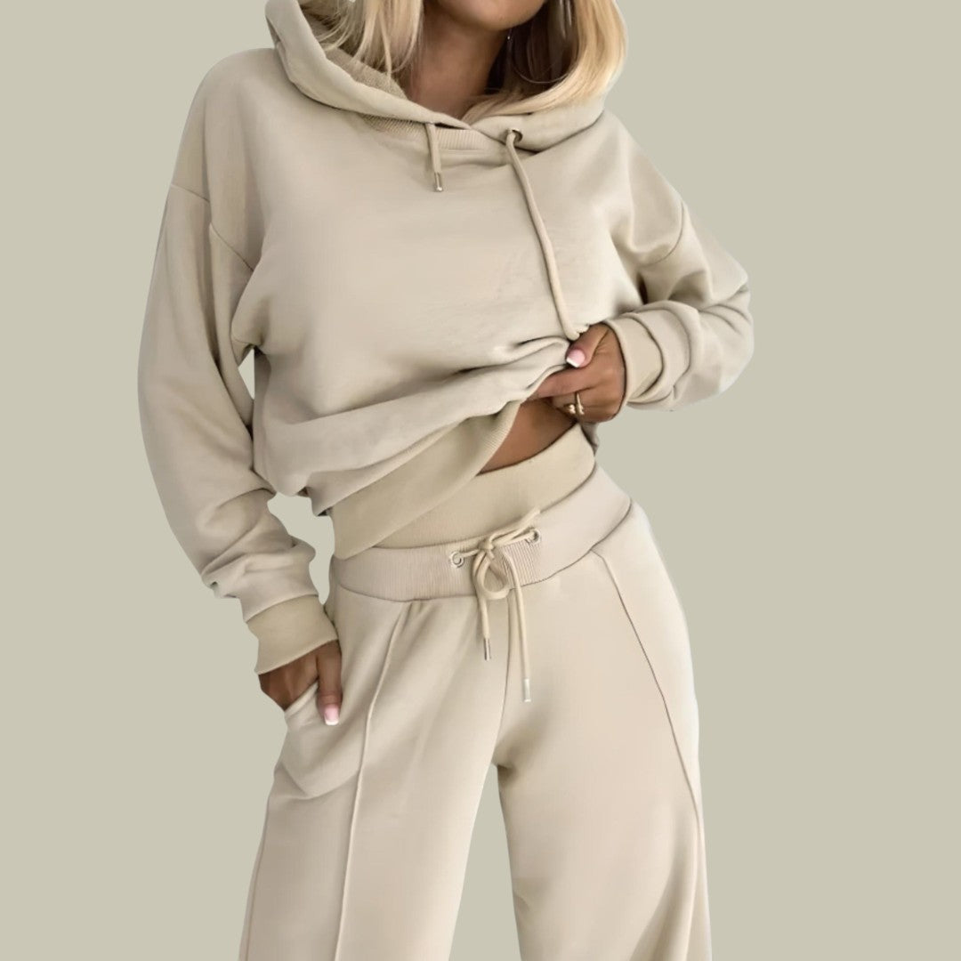 Womens Hoodie Tracksuit Set