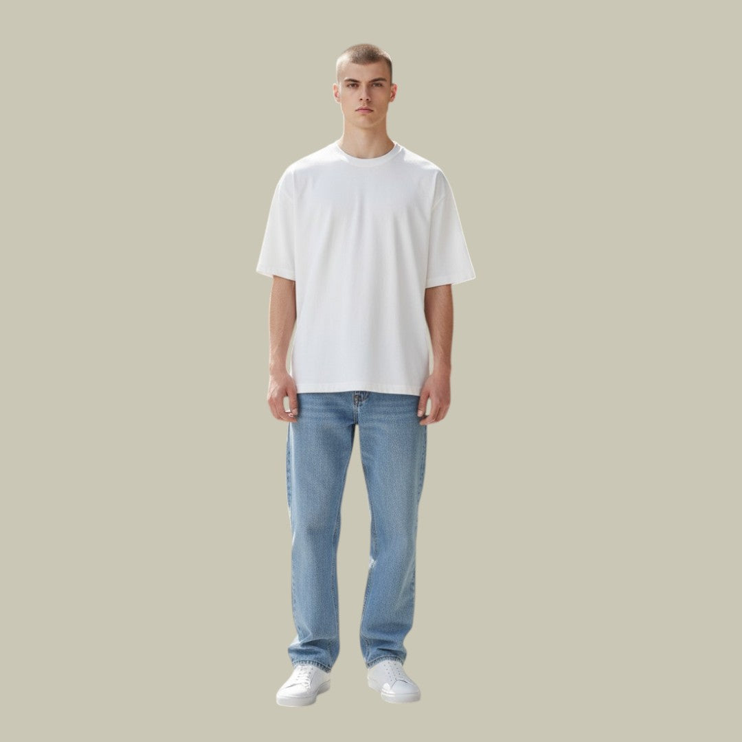 Mens Straight Leg Jeans Denim