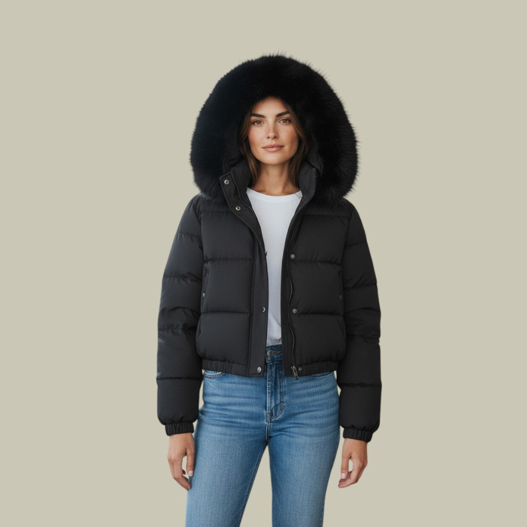 Womens Warm Hooded Parka