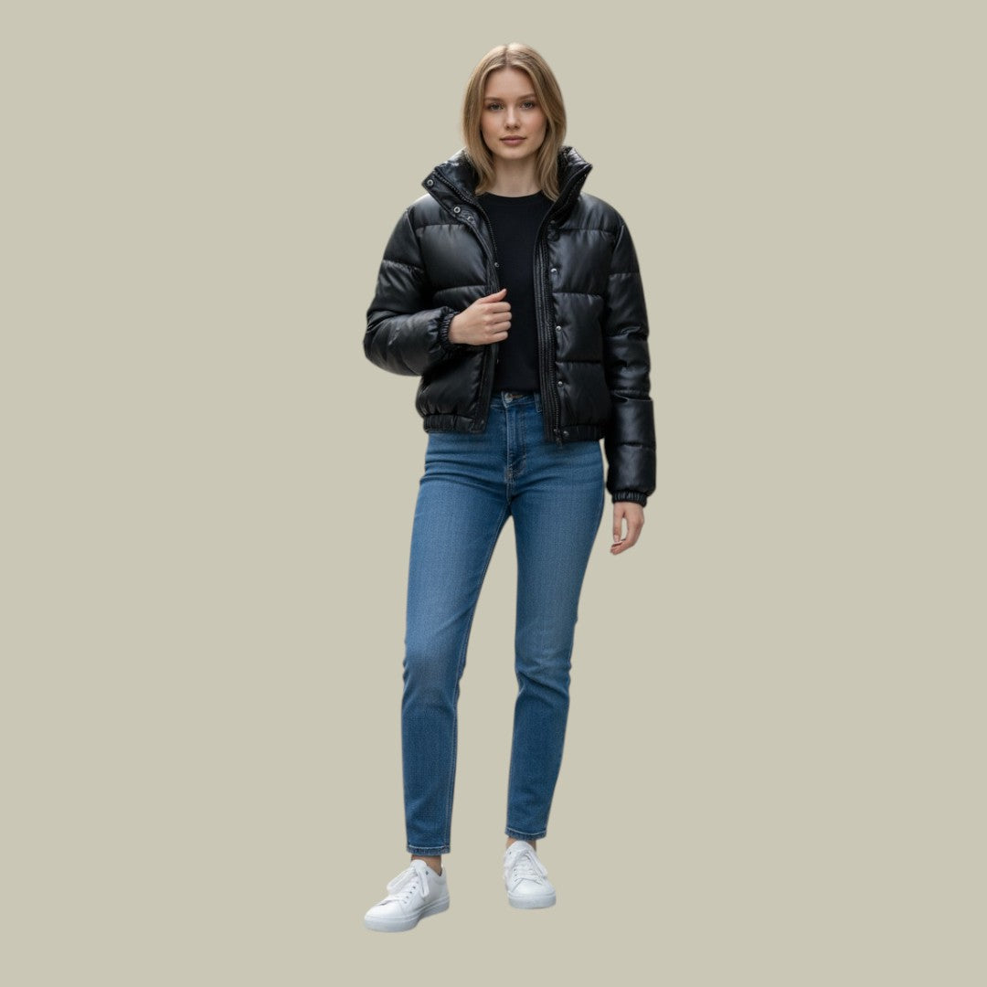 Womens Short Puffer Coat