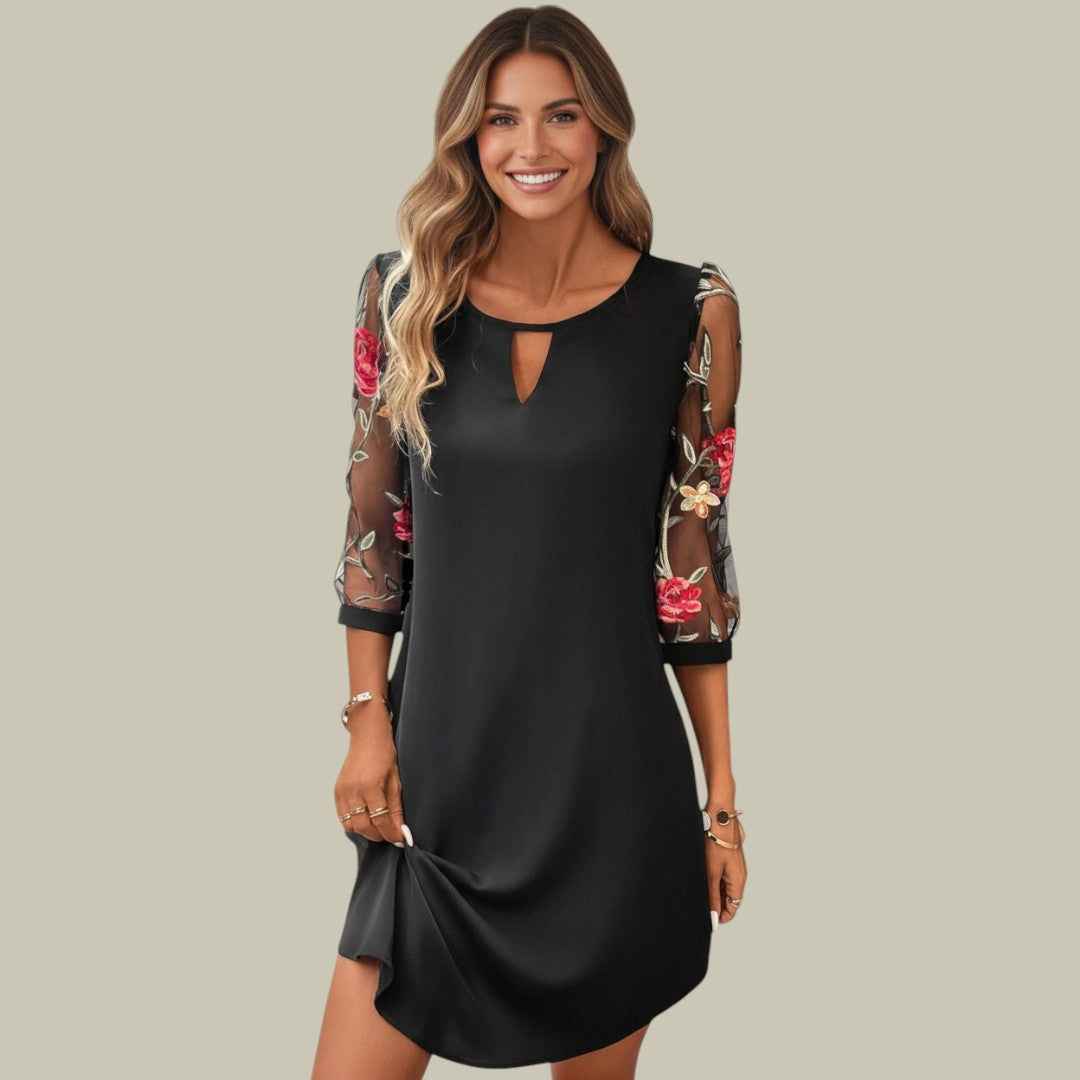 Womens Floral Long Dress