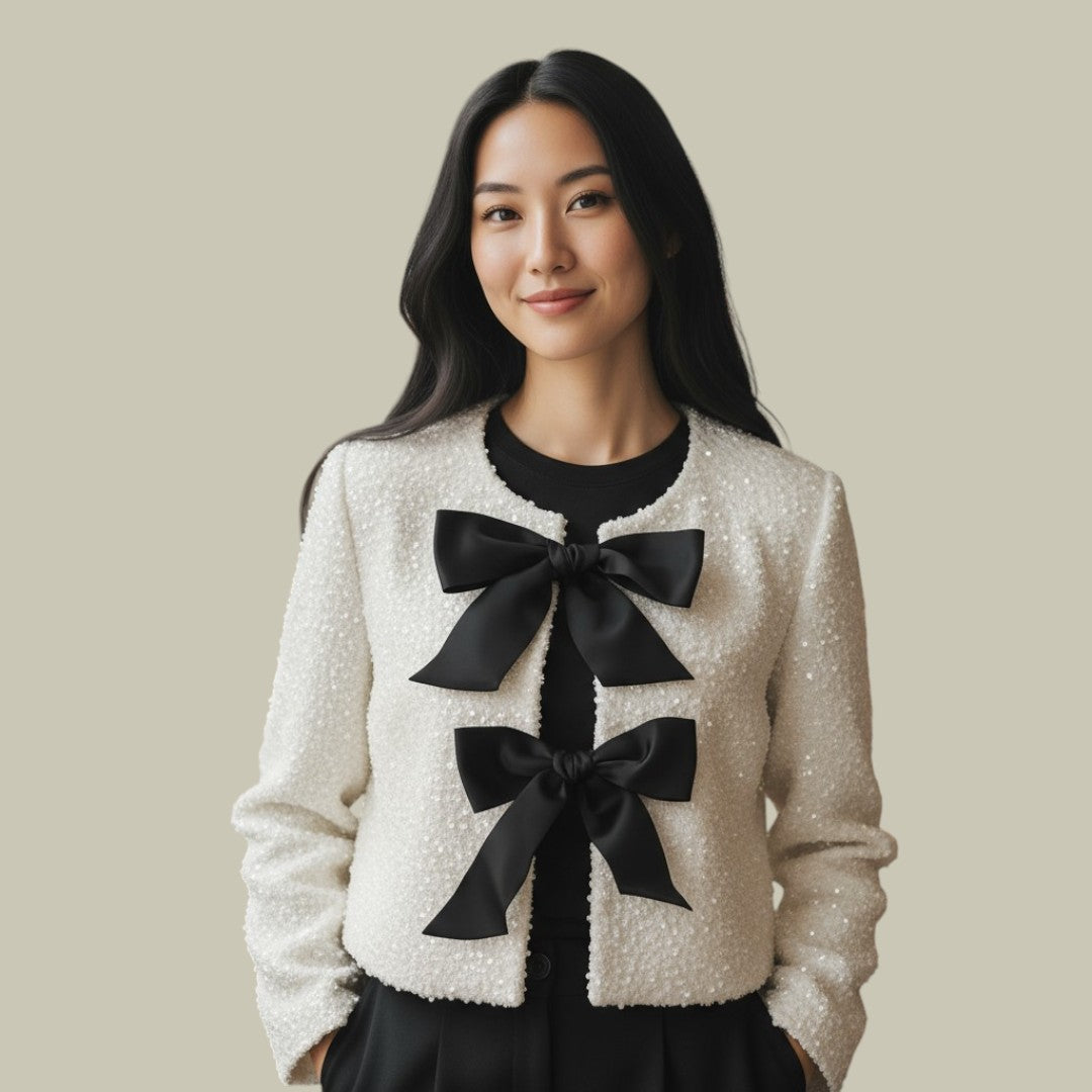 Womens Sequin Jumper