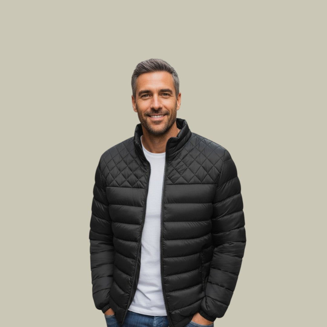 Mens Jacket Autumn Padded