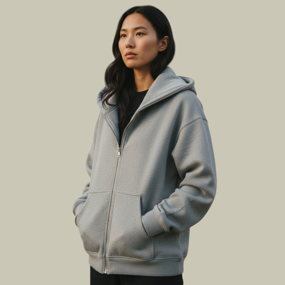 Womens Oversized Hooded Cardigan