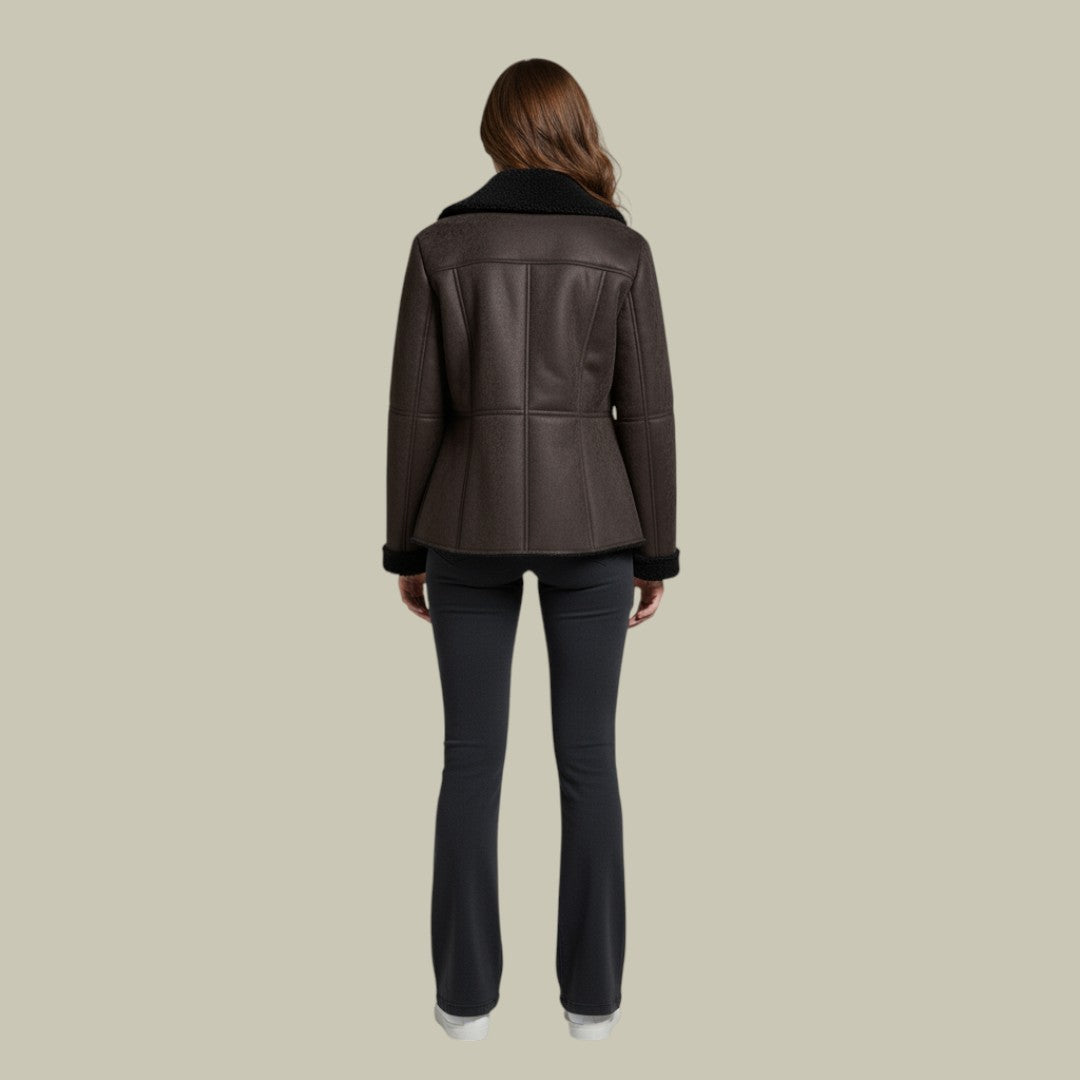Womens Winter Jacket Brown