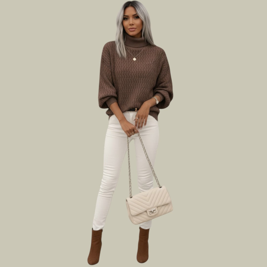 Womens Jumper Knitted Autumn Comfort
