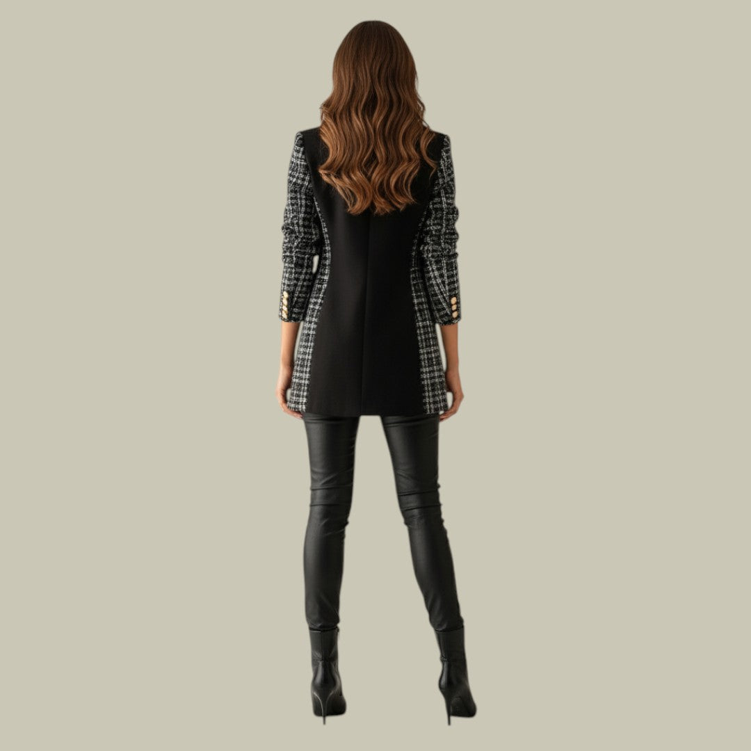 Womens Blazer Jacket Long Autumn