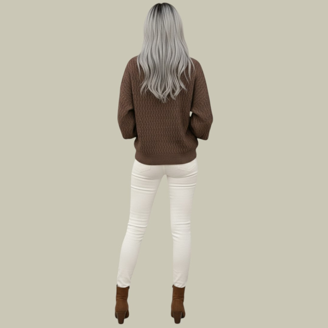 Womens Jumper Knitted Autumn Comfort