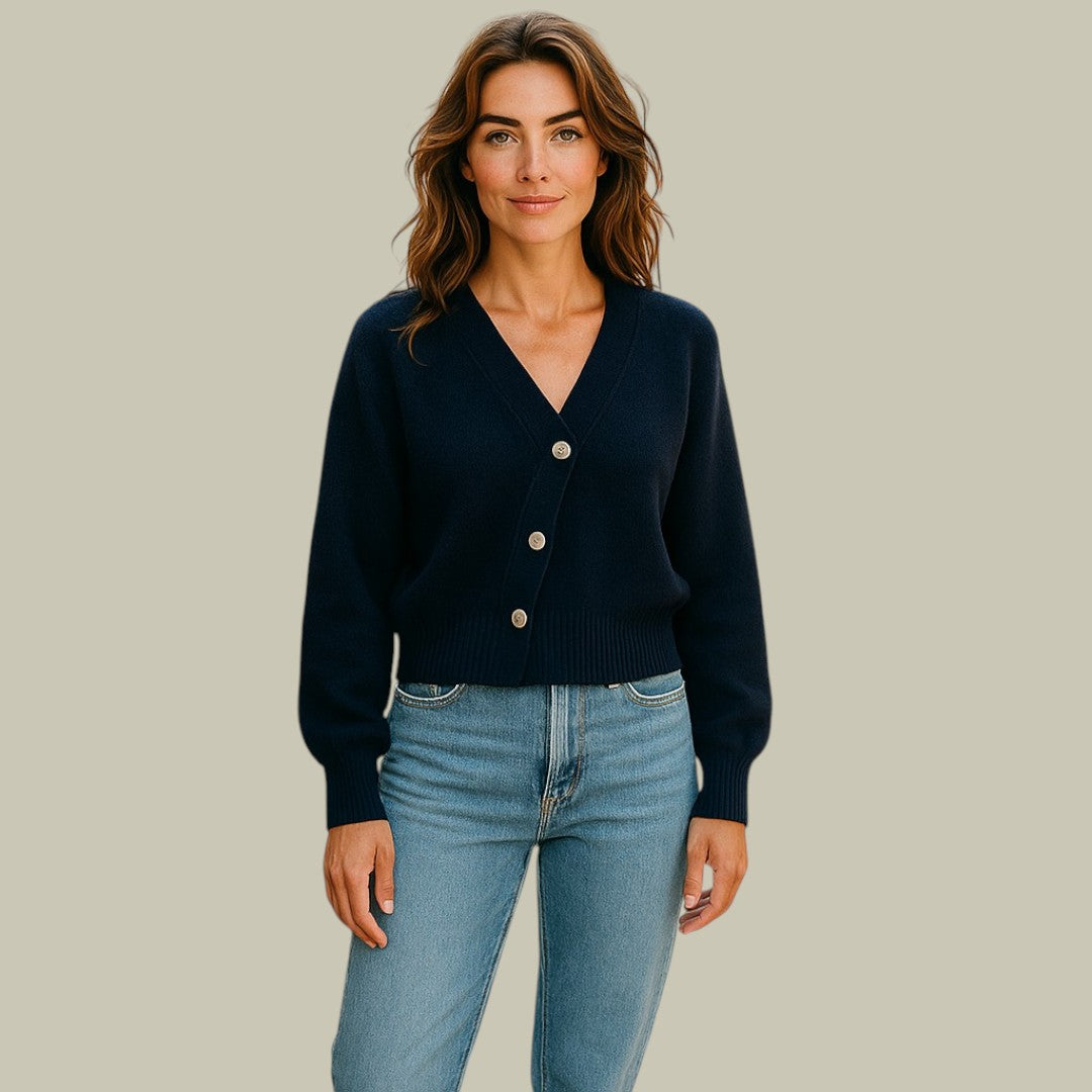 Lux & Classy  • Women's Premium Merino Wool Cardigan