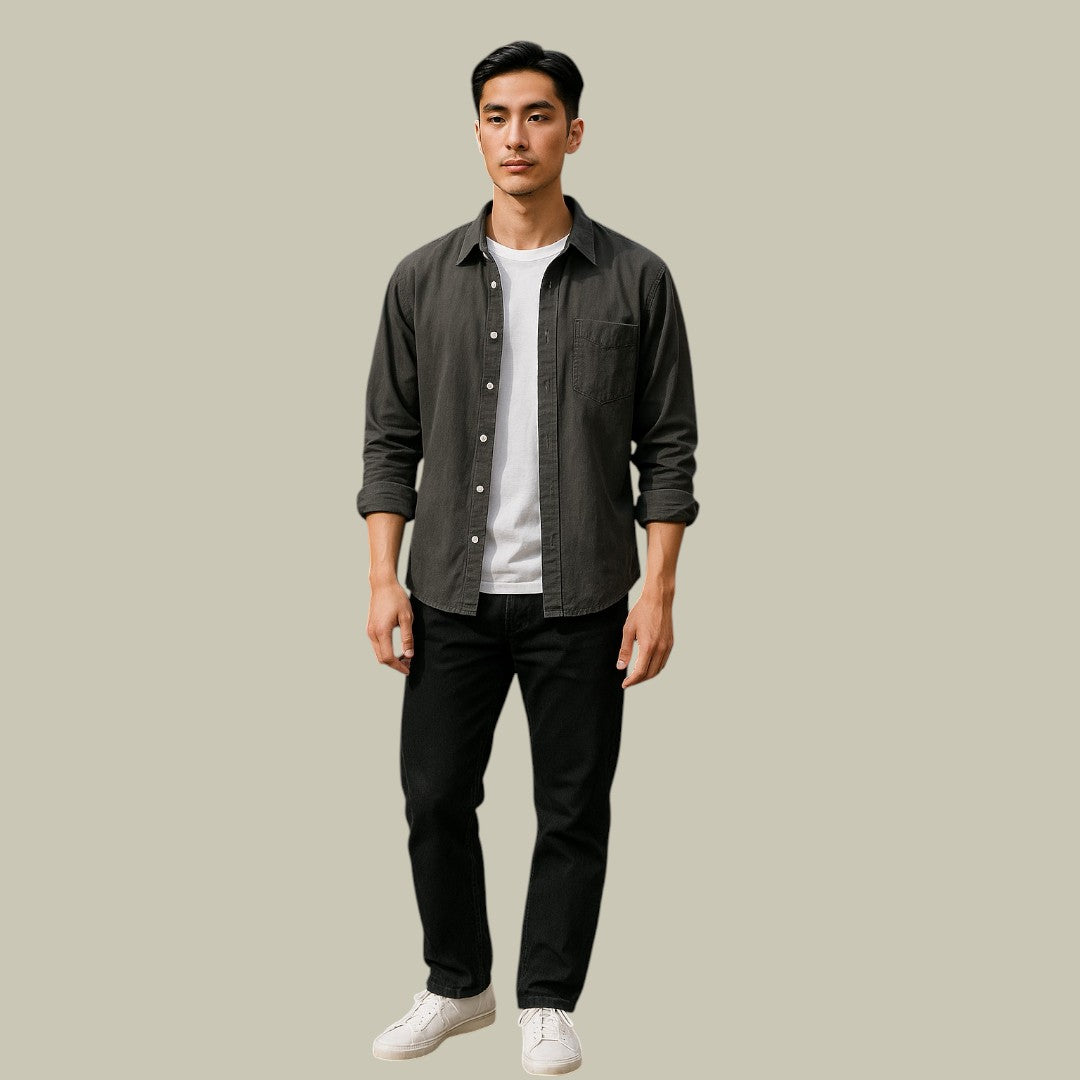 Lux & Classy • Men’s Autumn Corduroy Shirt