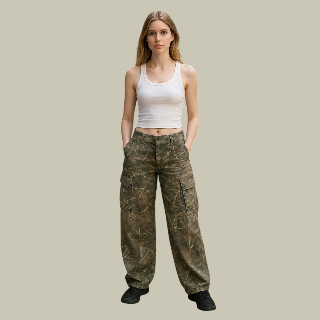 Lux & Classy • Women’s Camo Cargo Pants
