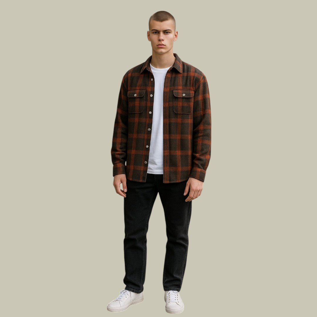 Lux & Classy • Men’s Vintage Autumn Shirt