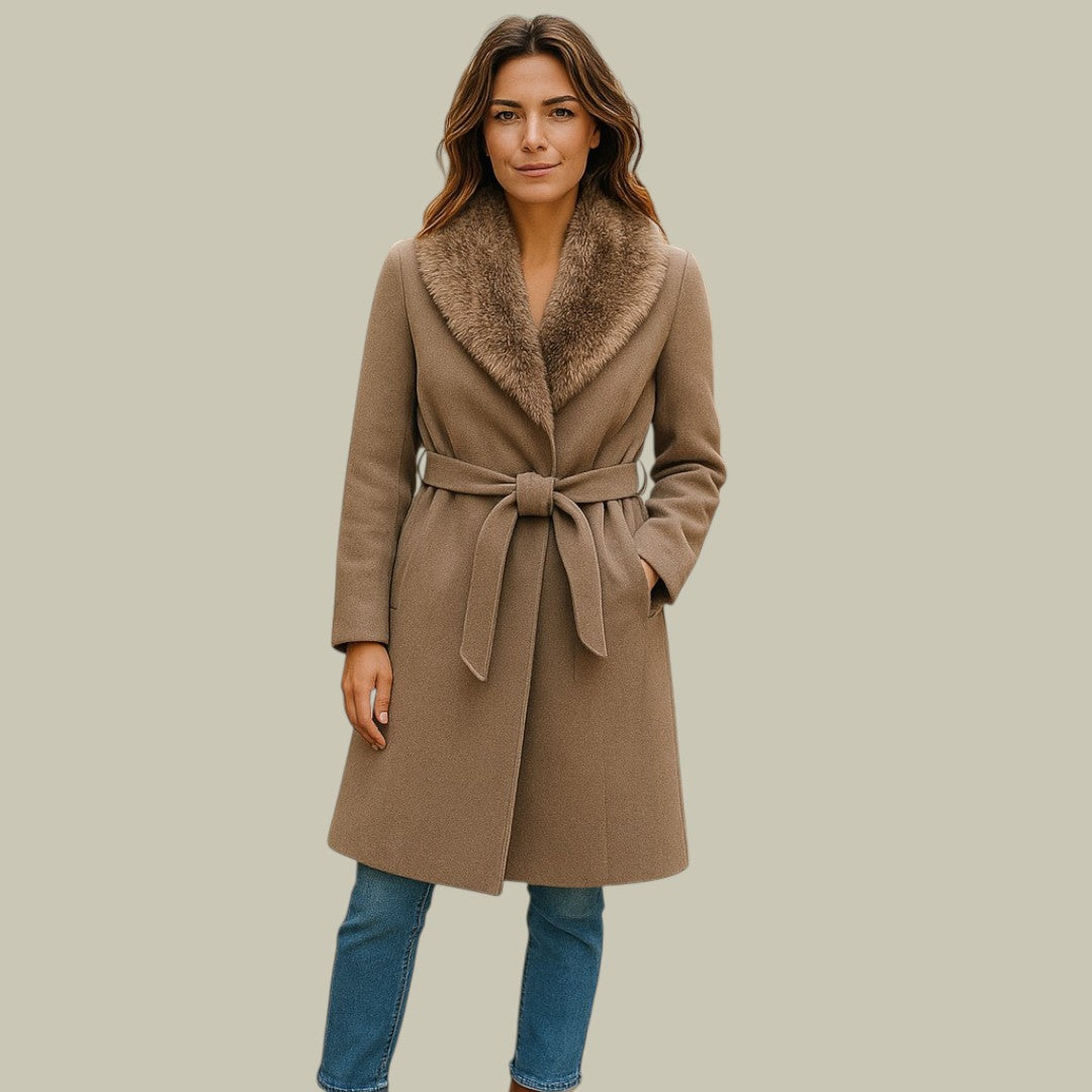 Lux & Classy  • Women's Long-Sleeved Winter Lapel Coat