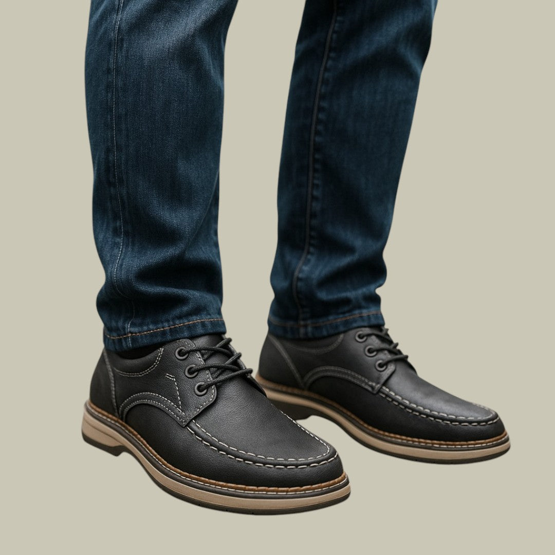 Lux & Classy  • Men's Orthopedic Leather Shoes