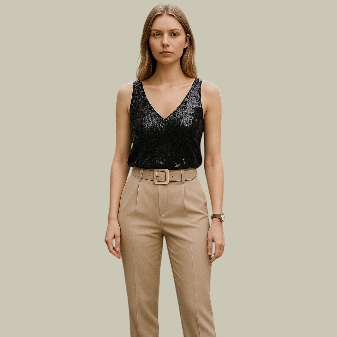 Lux & Classy  • Women's Sequin Tank Top