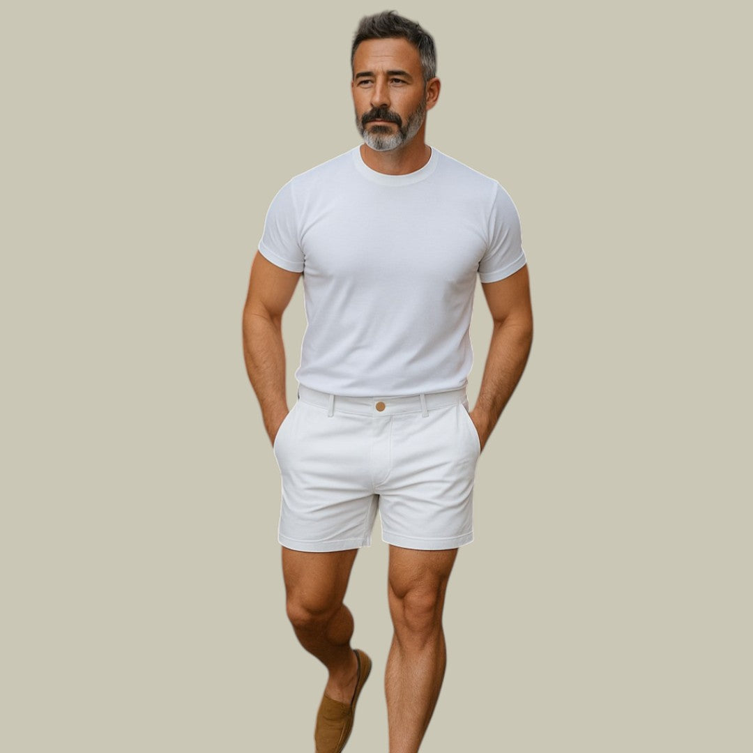 Lux & Classy  • Men's Slim Fit Tailored Shorts