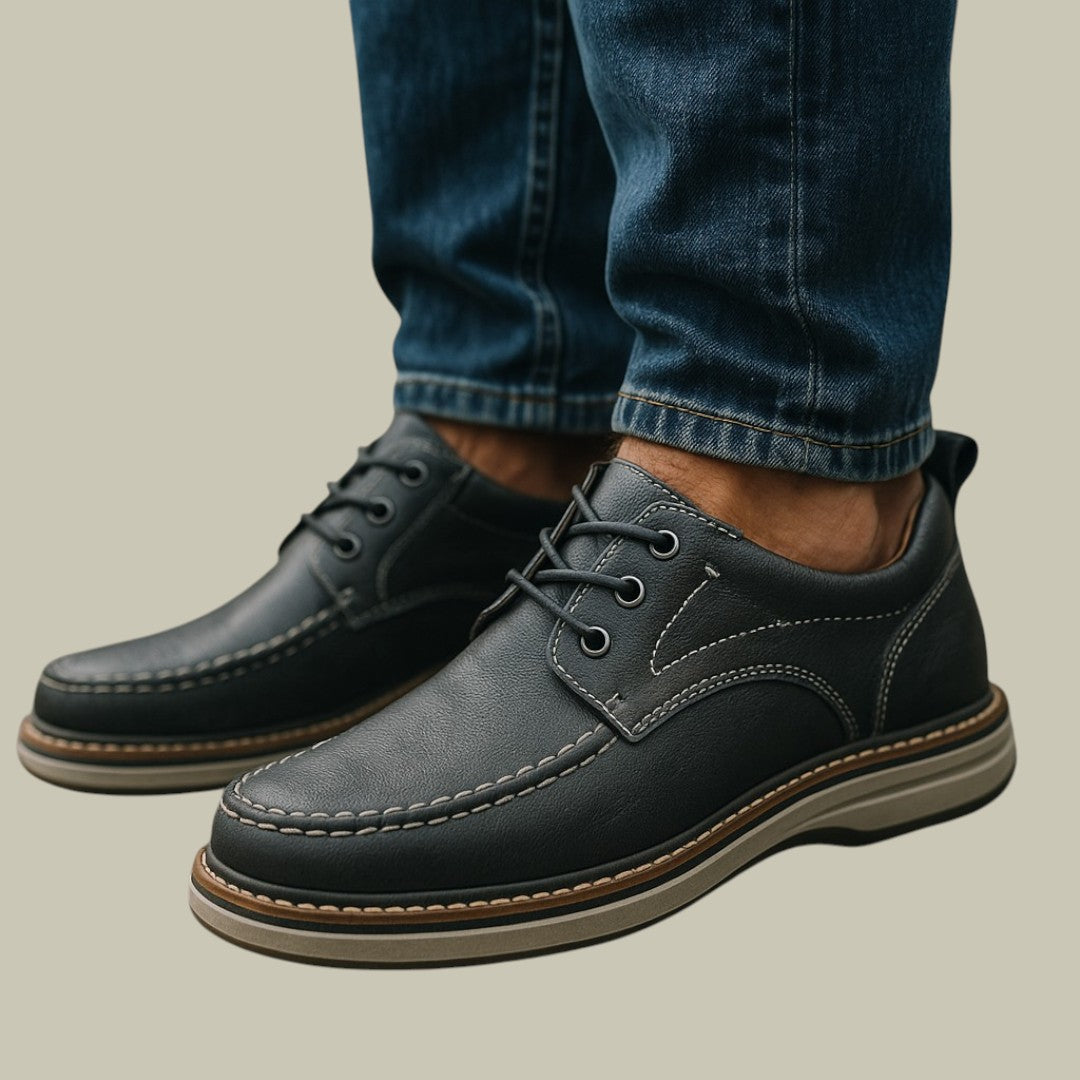 Lux & Classy  • Men's Orthopedic Leather Shoes